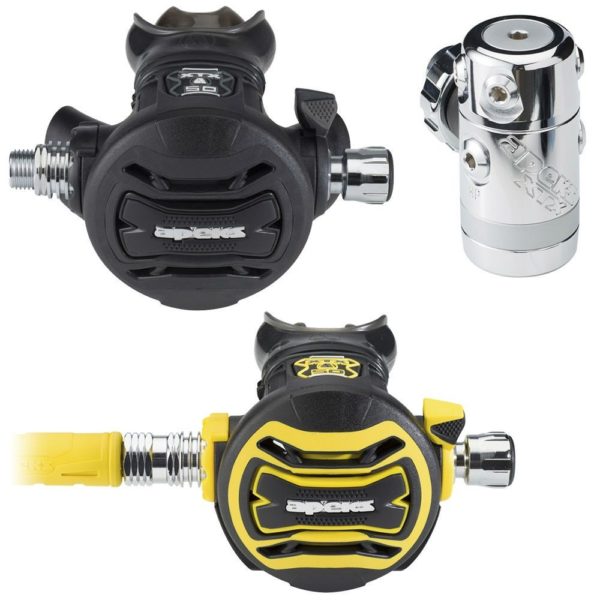 APEKS XTX50 REGULATOR(DIN) WITH XTX 50 OCTOPUS REGULATOR PACKAGE