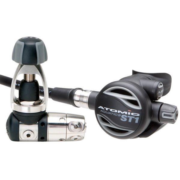 ATOMIC ST1 REGULATOR, YOLK SEALED, GREY